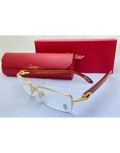 replica cartier eyeglasses frames india|cartier glasses genuine.